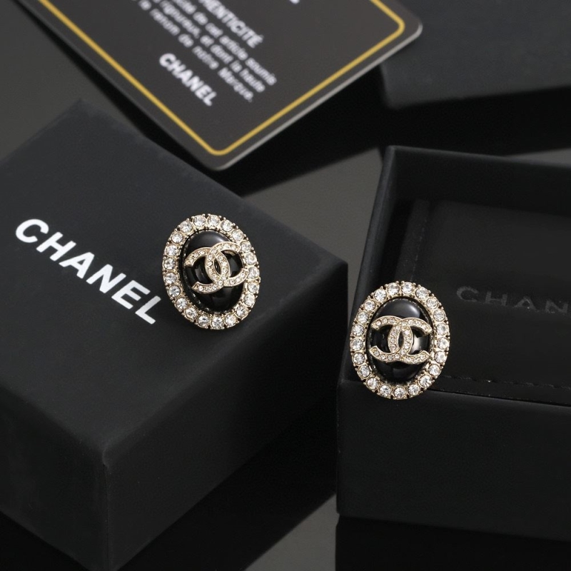 Ch*el earrings